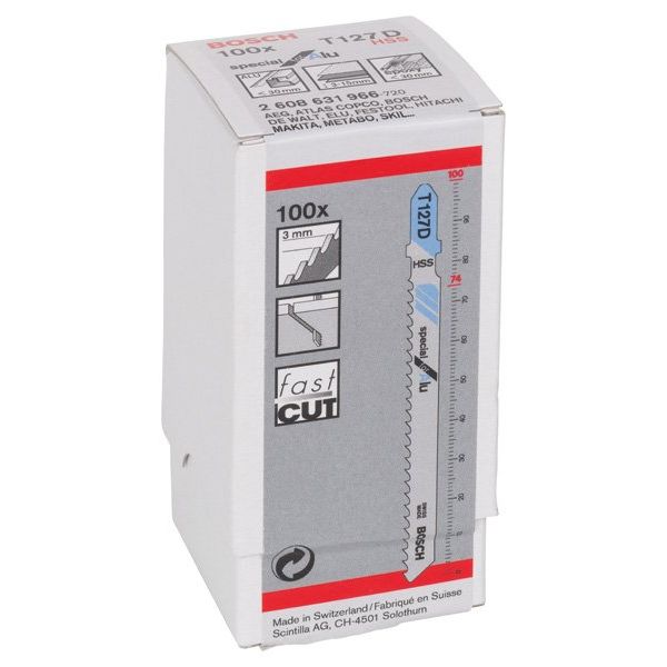 Bosch - Stichsägeblatt PRO Alu T127D 2608631966 Stichsägeblatt 100