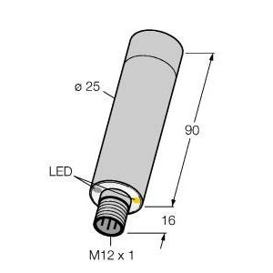 Turck - Ultraschall Einweg-Schranke Ultraschallsensor M25URBQ8 − 1 Stück
