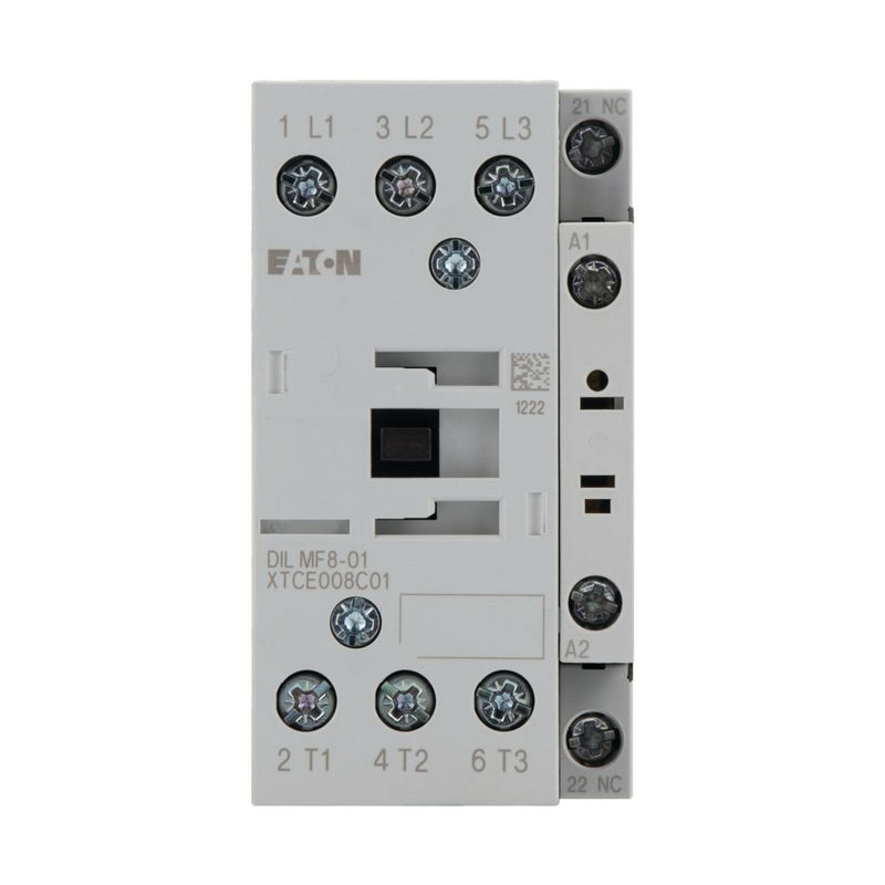 Eaton - Leistungsschütz zum Schalten von Wechselstrom Leistungsschütz SEMI F47 DILMF8-01(RAC24) Halbleiterindustrie