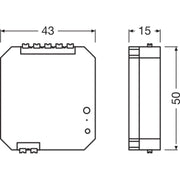 Ledvance - Lichtregelsystemkomponente VIVARES Tasterkoppler VIVARES ZB COUPLER