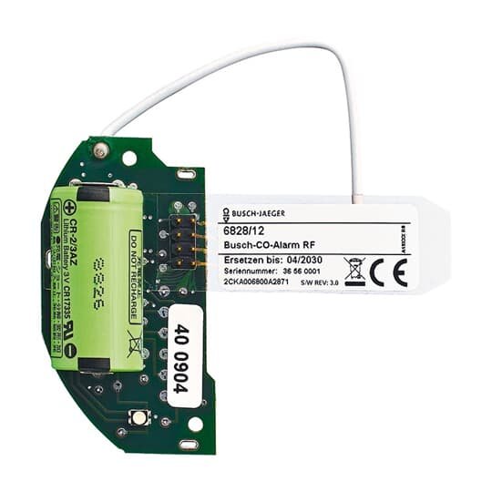 Busch-Jaeger - Erweiterungsmodul für Gefahrenmeldesysteme Busch-CO-Alarm RF 6828/12 Funkmodul RF
