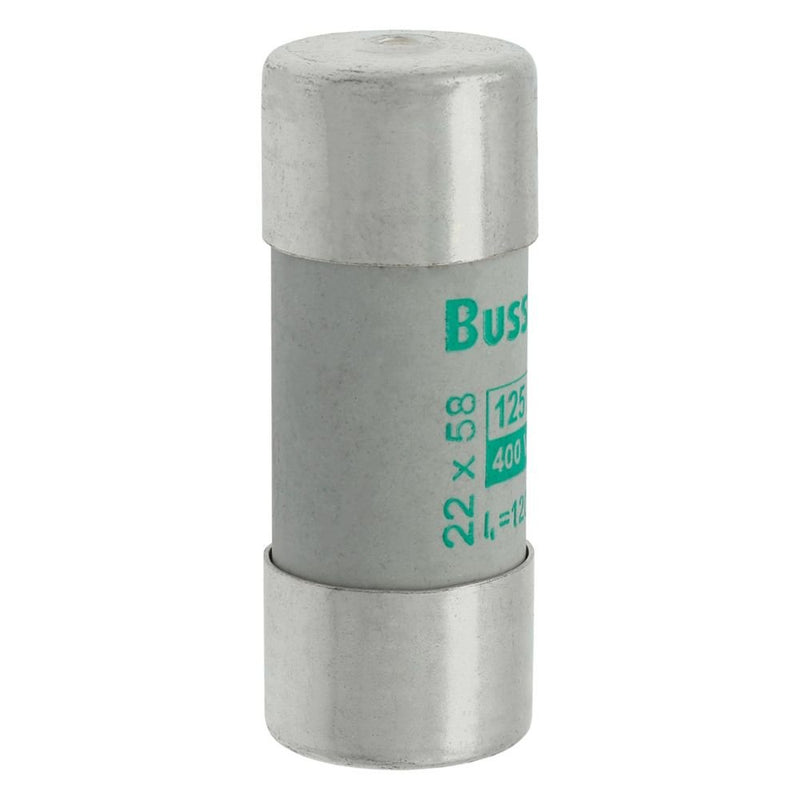 Eaton - Zylindrische Sicherung Sicherungseinsatz Nieders. CYL AM 22,#C22M125S 125A AC 400V 120kA − 10 Stück