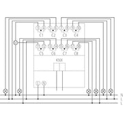 Theben - Bussystem-Schaltaktor Schalt-/Jalousieaktor RM 8 T KNX 8-/4-fach, o.Erweit. − 1 Stück