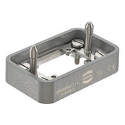 Harting - Modulträgerrahmen für Industriesteckverbinder Andockrahmen, Edelstahl, B 09300061711 augröße: 06 B