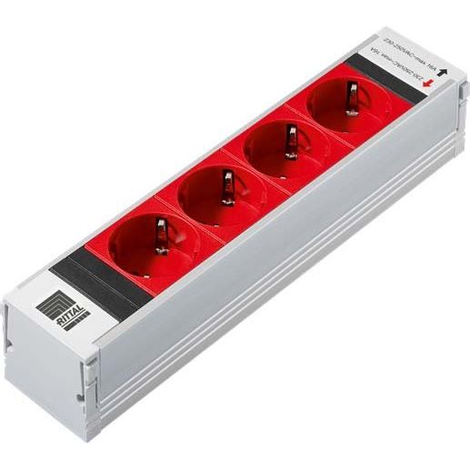 Rittal - Mehrfachsteckdose PSM Einsteckmodul DK 7856.240 Schutzk. rt