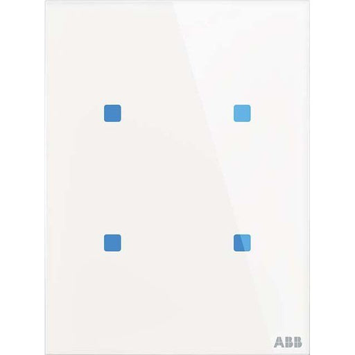 Busch-Jaeger - Bussystem-Tastsensor Touch-Bedienelement TB/U4.7.1-CG 4-fach KNX