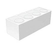 Weidmüller - Kennzeichnungsmaterial Gerätemarkierung SM-FO 36/18-30 MM WS halogenf.,kleb.,36mm − 100 Stück
