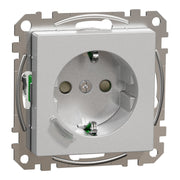 Merten - Steckdose Connected SCHUKO-Steckdose MEG2380-0460 Aluminium