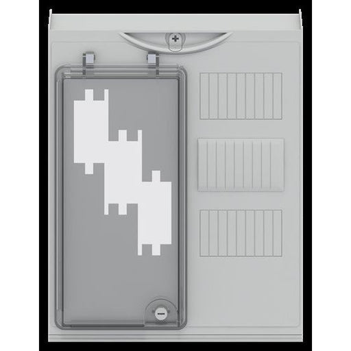 Striebel&amp;John - Abdeckung für Verteilerfeld Zählerfeldabdeckung ZAG12NR NH00 Reit. 2RE NAR − 1 Stück by Striebel&amp;John
