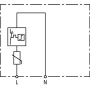 DEHN - Überspannungsableiter für Energietechnik/Stromversorgung Überspannungs-Ableiter DCOR L 1P 275 Typ 2 DEHNcord