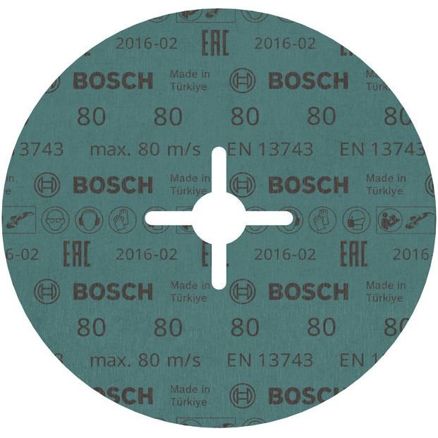 Bosch - Trenn-/Schleifscheibe PRO R574 Fiberscheibe, 2608606743 180 mm, G80