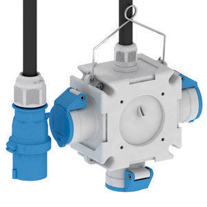 Bals Elektrotech - CEE-Steckdosen-Kombination (IEC 60309) Kreuzverteiler IP44 54568