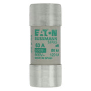 Eaton - Zylindrische Sicherung Sicherungseinsatz Nieders. CYLINDRICA#C22M63 63A AC 690V 80kA − 10 Stück