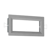 Ceag Notlichtsysteme - Mechanisches Zubehör/Ersatzteile für Leuchten Unterputzrahmen FT1-RK-S silber