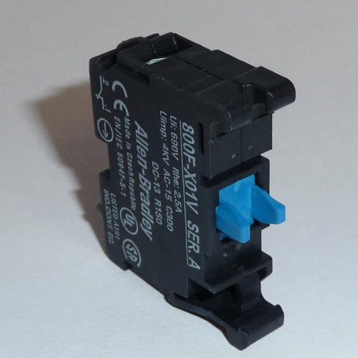 Rockwell - Hilfsschalterblock 1Ö 1MA QUADCONNECT 800F-X0 800F-X01V 1V − 10 Stück
