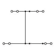 WAGO - Durchgangs-Reihenklemme Doppelstockklemme 2002-2438 2,5qmm, grau − 50 Stück
