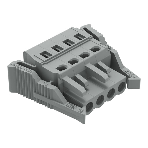 WAGO - Kabelsteckverbinder für Leiterplattensteckverbinder Federleiste 231-104/037-000 4pol., kodierbar − 50 Stück