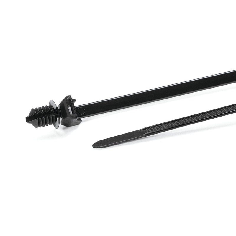 HellermannTyton - Kabelbinder Befestigungsbinder 157-00045(500) schwarz − 500 Stück