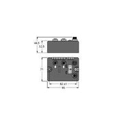 Turck - Feldbus, Dez. Peripherie - Funktions-/Technologie-Modul Compact Feldbus Station BLCCO-2M12S-2RFID-S für CANopenInterface