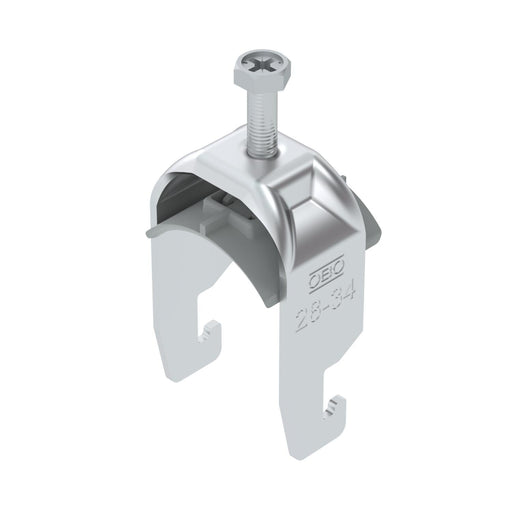 OBO Bettermann - Bügelschelle BS-U1-K-34 ALU 28-34mm − 50 Stück