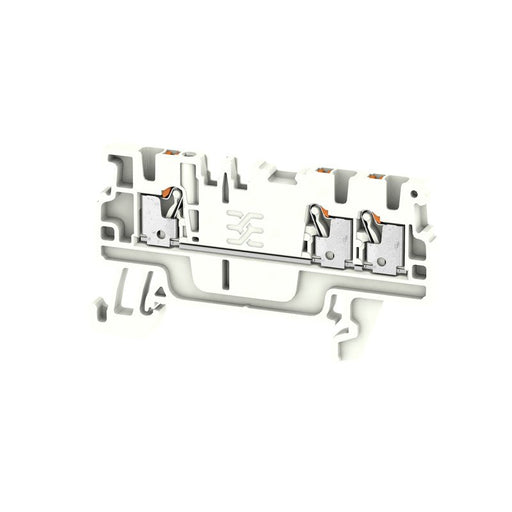 Weidmüller - Durchgangs-Reihenklemme Klemme A3C 1.5 WT PUSH IN, 1.5 mm² − 50 Stück