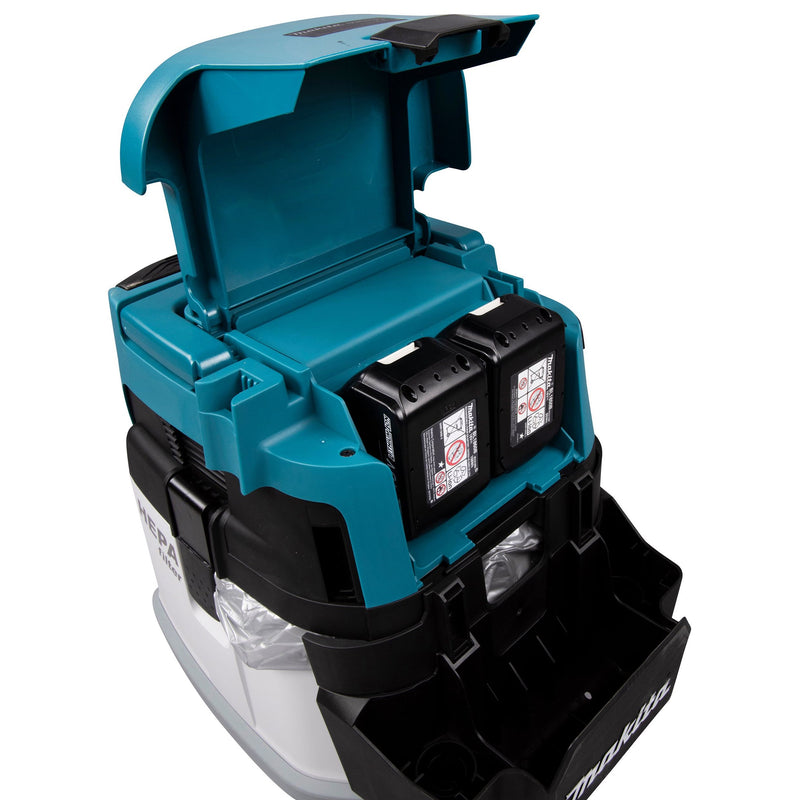 Makita - Staubsauger (Akku) Akku-Staubsauger DVC157LZX3 15L 2x18V  − 1 Stück