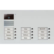 TCS Tür Control - Türstation für Türkommunikation Video-Außenstation Color AVU16120-0010 dreispaltig, f.12WE