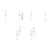 BEG Brück Electronic - Mechanisches Zubehör/Ersatzteile für Leuchten Pendelsatz 93173