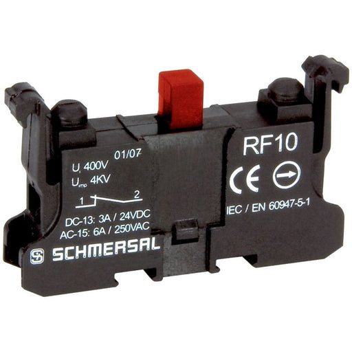 Schmersal - Hilfsschalterblock Tastelement RF10 1Ö