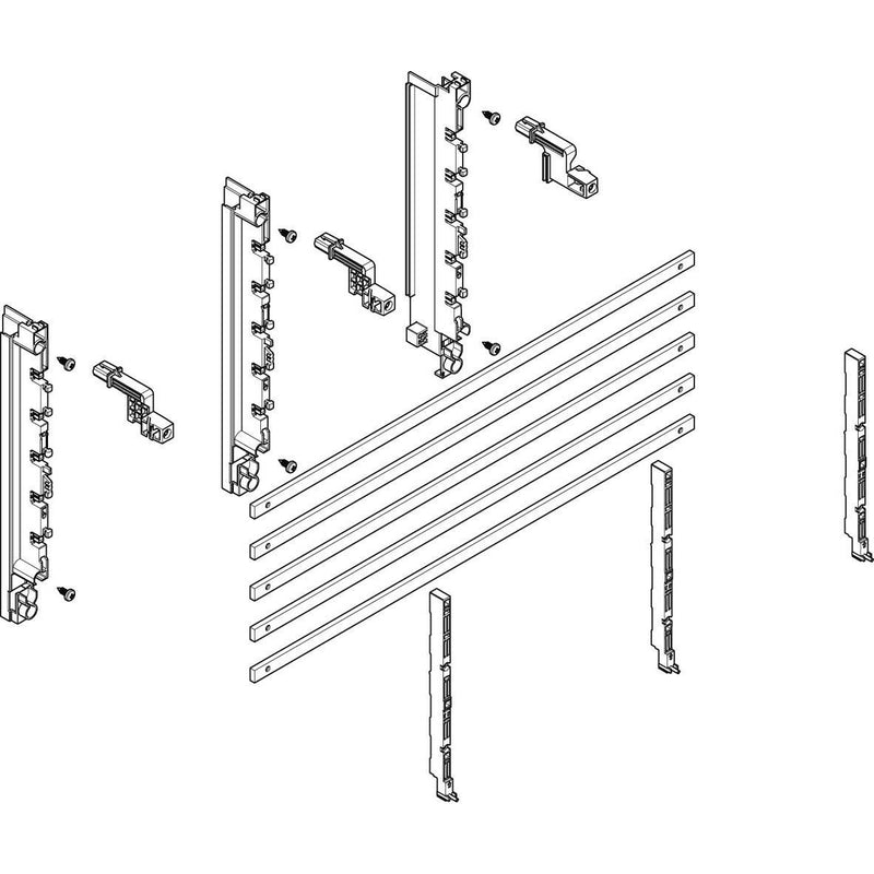 ABN - Verteilerfeld für Installationsverteiler Sammelschienen-Modul MTSC22515 tief 2FB/2RE