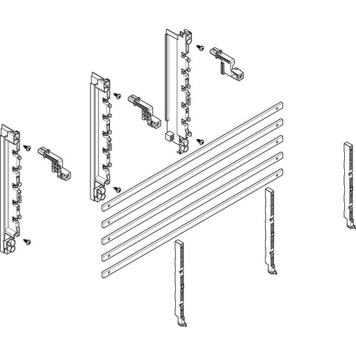 ABN - Verteilerfeld für Installationsverteiler Sammelschienen-Modul MTSC22515 tief 2FB/2RE