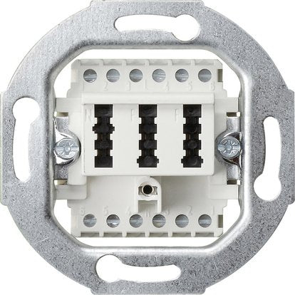 Gira - Antennensteckdose TAE-Anschlussdose 003202 TAE 2x6/6NFF ws
