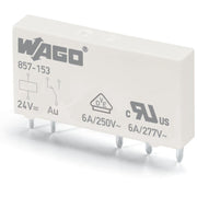 WAGO GmbH & Co. KG - Schaltrelais Elementarrelais 857-153 DC 24 V,1 Wechsler − 20 Stück