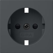 Gira - Zubehör/Ersatzteile für Installationsschalterprogramme Abd. SCHUKO-Steckd. SH 492128 Anthrazit