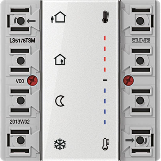 Jung - Bussystem-Raumtemperaturregler KNX Stetigregler-Modul LS 5178 TSM 2fach − 1 Stück