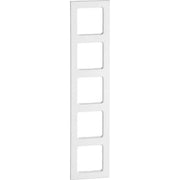 Peha - Abdeckrahmen Rahmen 5-fach alu D 20.675.702 T waage/senkrecht