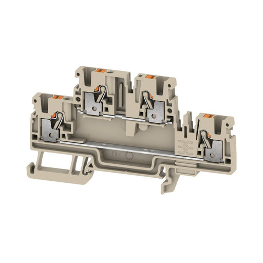 Weidmüller - Bauelement-Reihenklemme Klemme A2T 2.5 EM1 D/0 PUSH IN, 2.5 mm² − 50 Stück