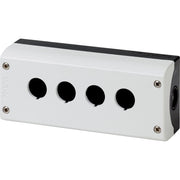 Eaton - Gehäuse für Befehls- und Meldegeräte Aufbaugehäuse M22-I4 f.4 Taster 22mm