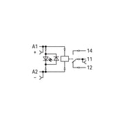 WAGO - Schaltrelais Stecksockel m.Relais 788-354 1W,DC24V