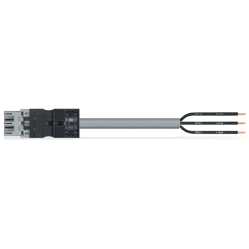 WAGO - Konfektionierte Leitung für steckbare Gebäudeinstallation konfektion. Anschlussltg. 771-4993/207-103 Eca,Stecker,gr