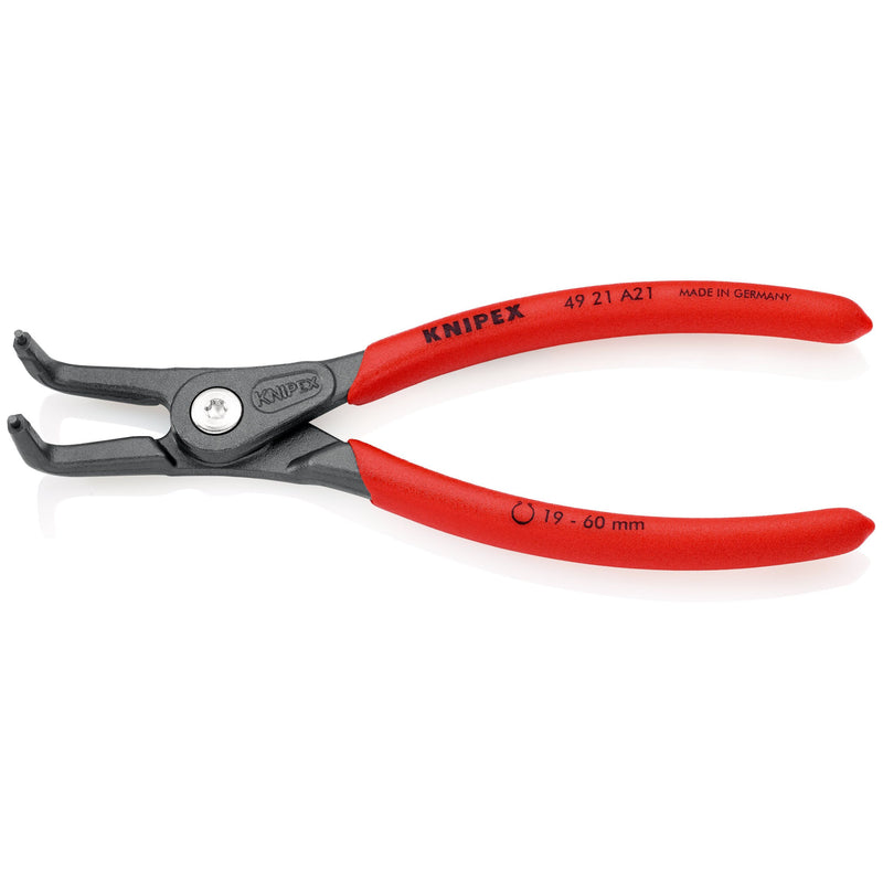 Knipex - Zange für Sicherungsringe Präzisions-Sicherungszange 49 21 A21 SB 165mm