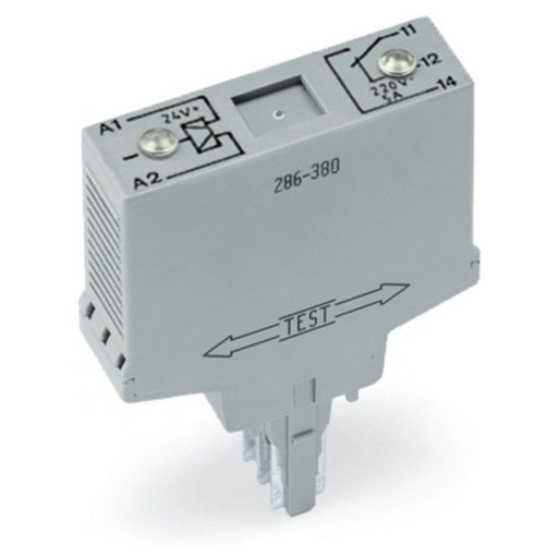 WAGO - Schaltrelais Relaisstecker 286-380 24VDC 1W, bistabil