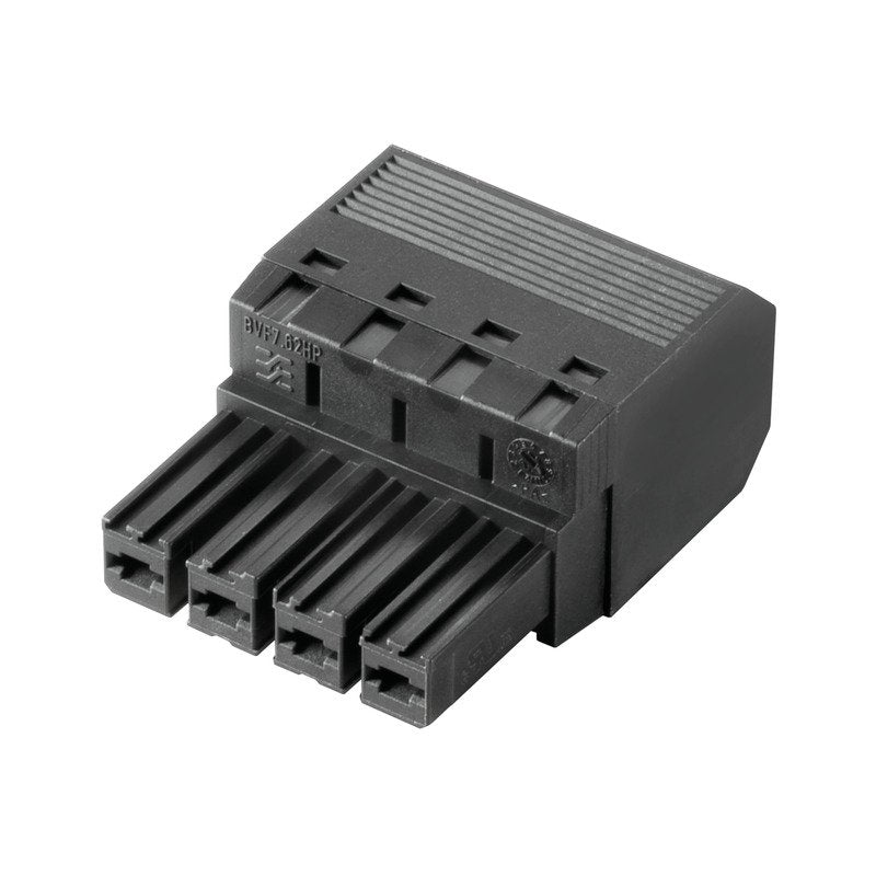 Weidmüller - Kabelsteckverbinder für Leiterplattensteckverbinder Verbinder 7.62mm BVF 7.62H#1060410000 − 45 Stück