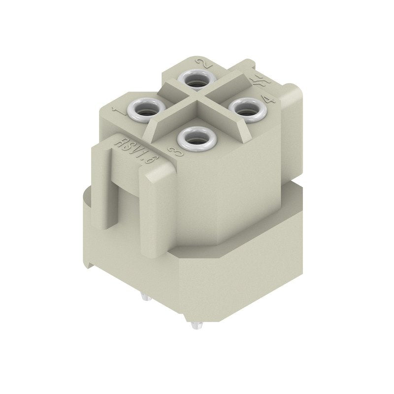 Weidmüller - Leiterplattensteckverbinder Verbinder 5.00mm RSV1,6 LB4 GR 3,2 SN − 100 Stück