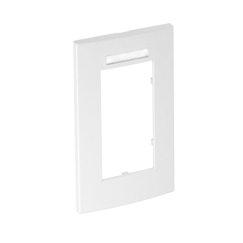 OBO Bettermann Vertr - Abdeckrahmen Abdeckrahmen AR45-BSF2 RW 2fach 84x140mm rws  − 1 Stück