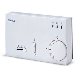 Eberle Controls - Raumthermostat/Uhrenthermostat Klimaregler KLR-E 52552 4p 5-30C, AC230V