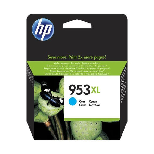 HP - Verbrauchsmaterial für Telefax/Drucker/MFC Tintenpatrone 953XL/F6U16AE cy cyan