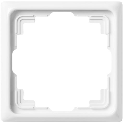 Jung - Abdeckrahmen Rahmen 1-fach aws CD 581 K WW waage/senkrecht