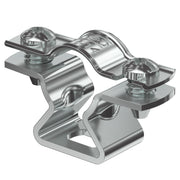 OBO Bettermann - Befestigungsschelle für Kabel/Rohre Abstandschelle ASL 733 14 ALU mit Langloch 12-14mm − 25 Stück