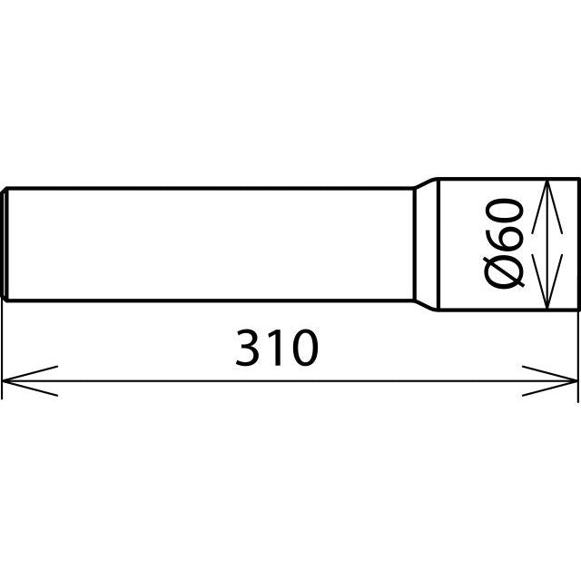 DEHN - Zubehör/Ersatzteile für Sicherheitsgeräte Isolierkappe IK HSA205 f. Abstandsspann